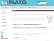 Tablet Screenshot of plato.vsko.be